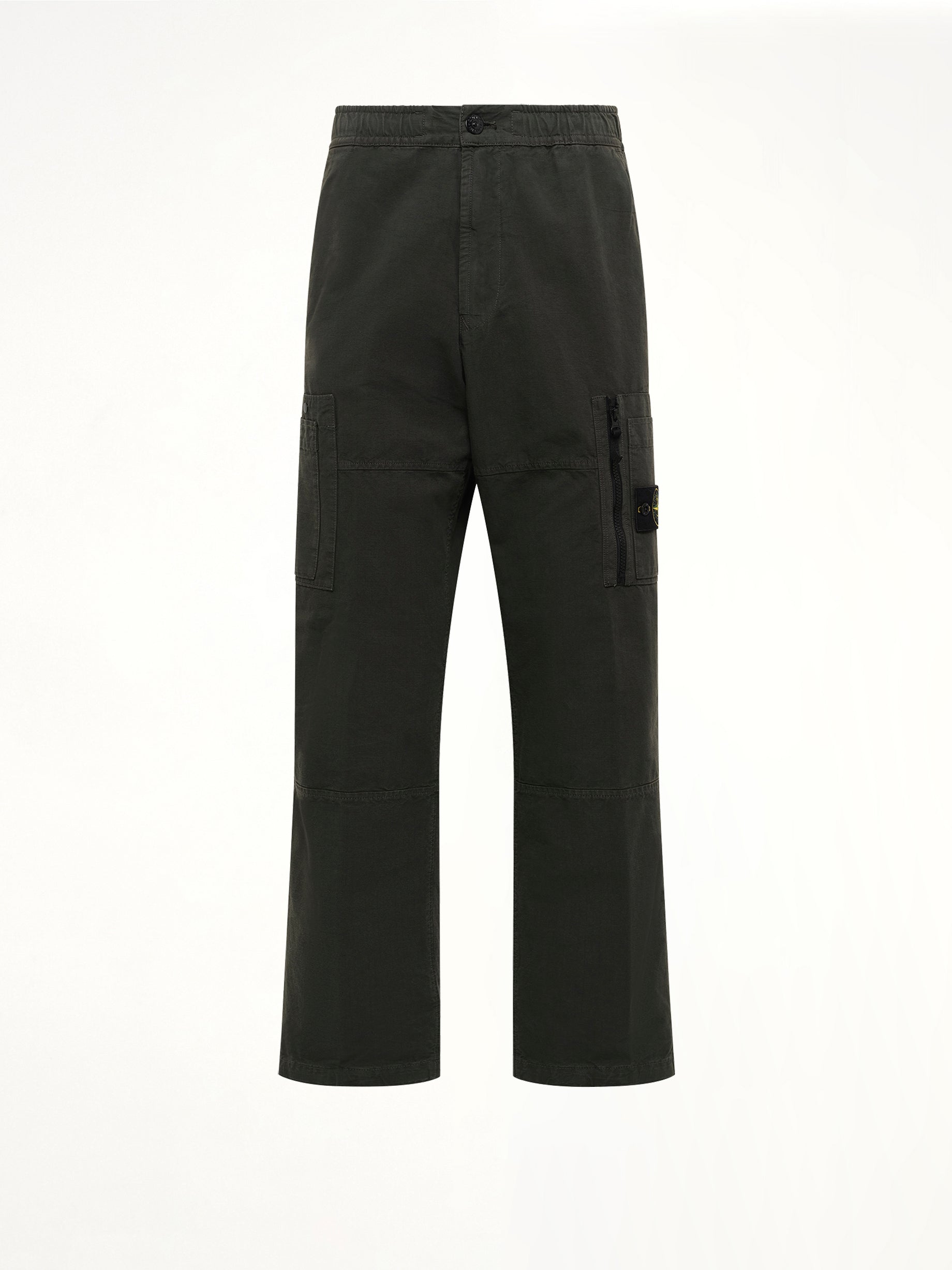 3100015 Cotton Ripstop Trouser in Coal Grey