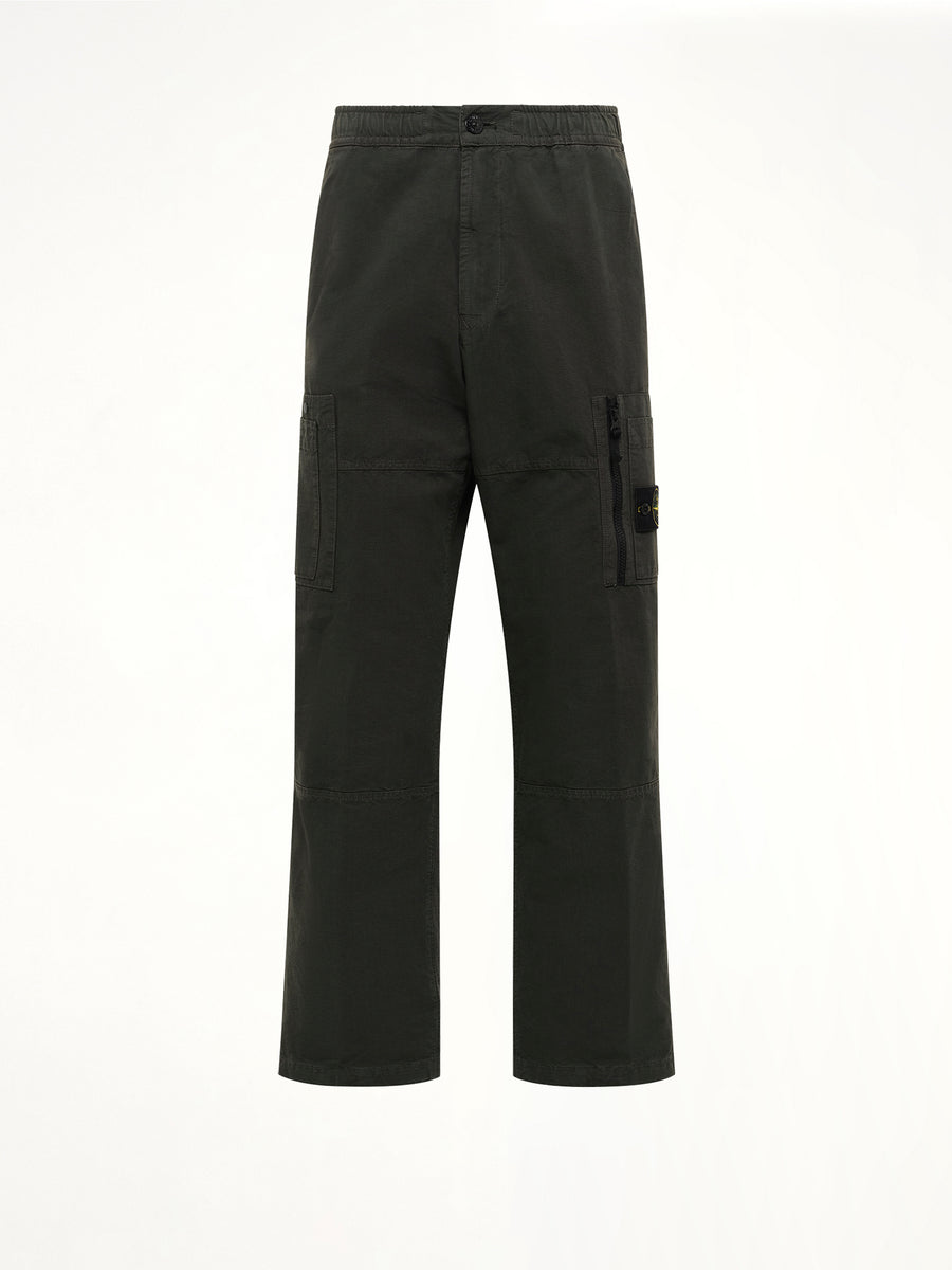 3100015 Cotton Ripstop Trouser in Coal Grey