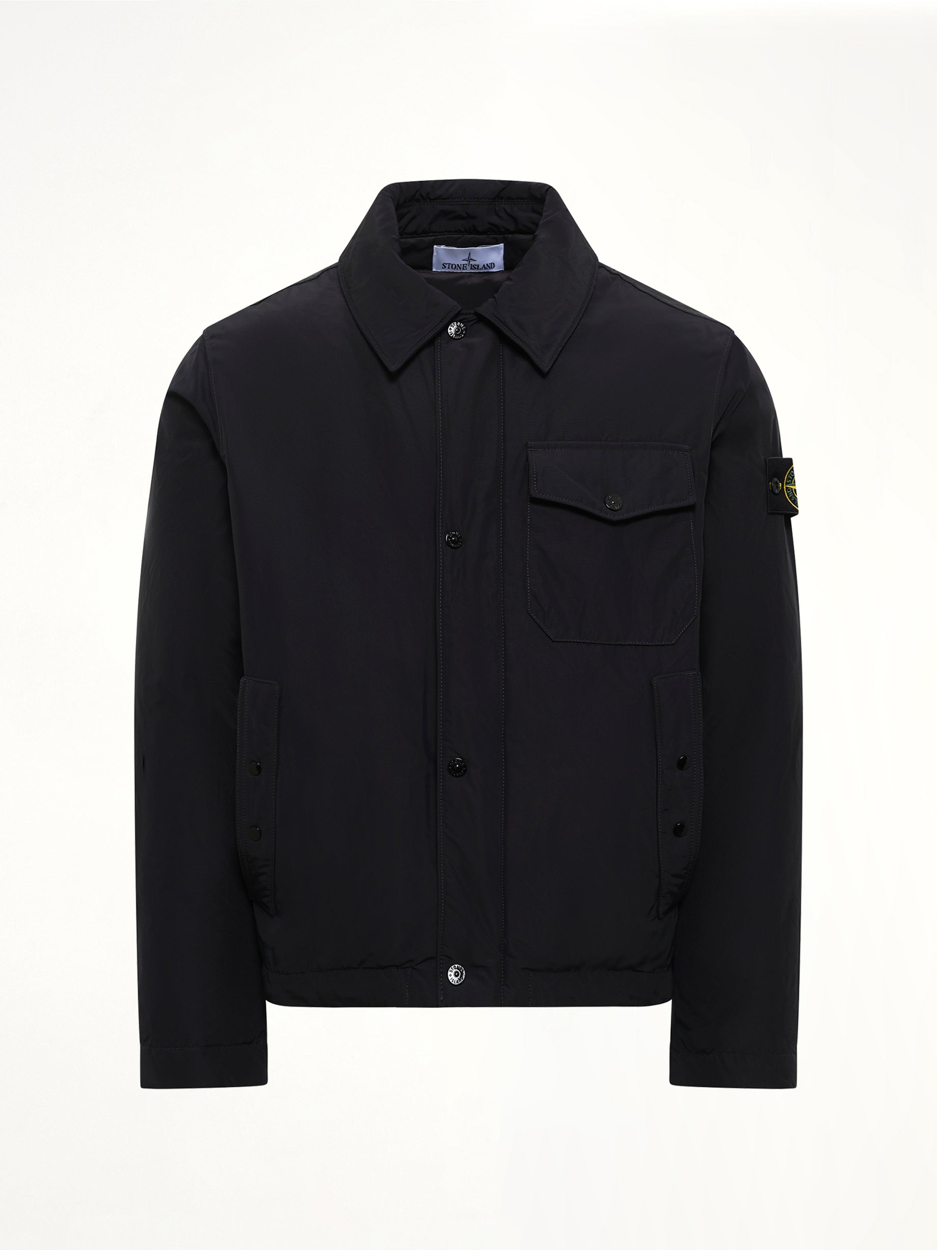 4100022 Nylon Light Jacket in Black