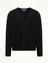 5100010 Light RWS Wool Cardigan in Black