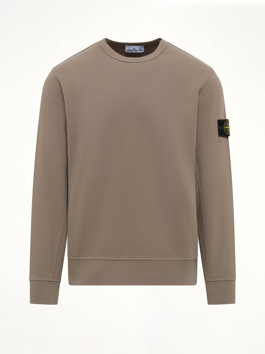 6100017 Organic Cotton Sweatshirt in Military Green