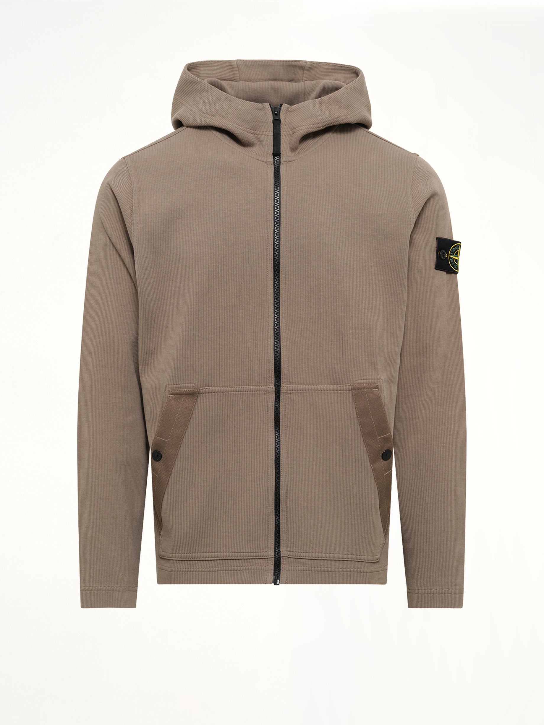 6100020 Organic Cotton Hoodie in Military Green