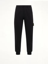 6200012 Brushed Cotton Sweatpants in Black