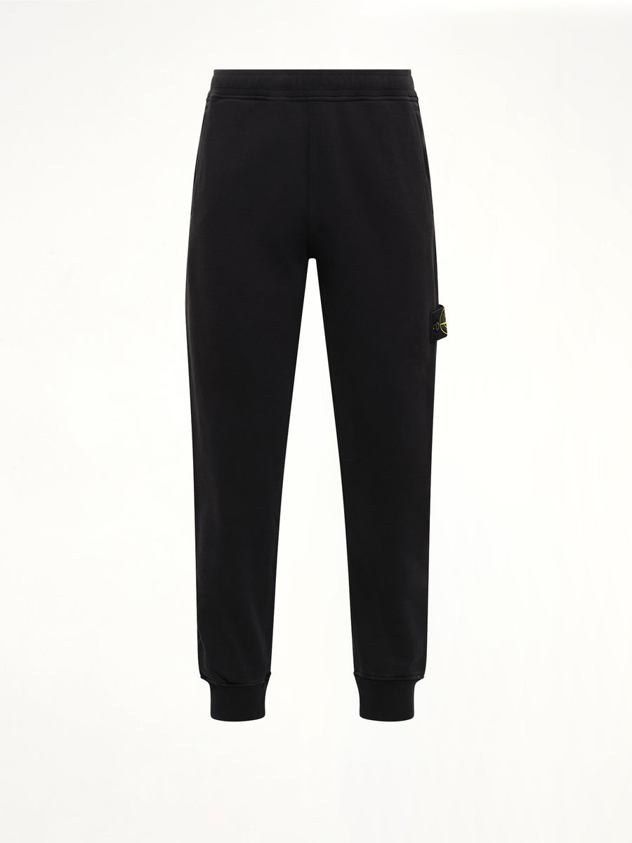 6200012 Brushed Cotton Sweatpants in Black