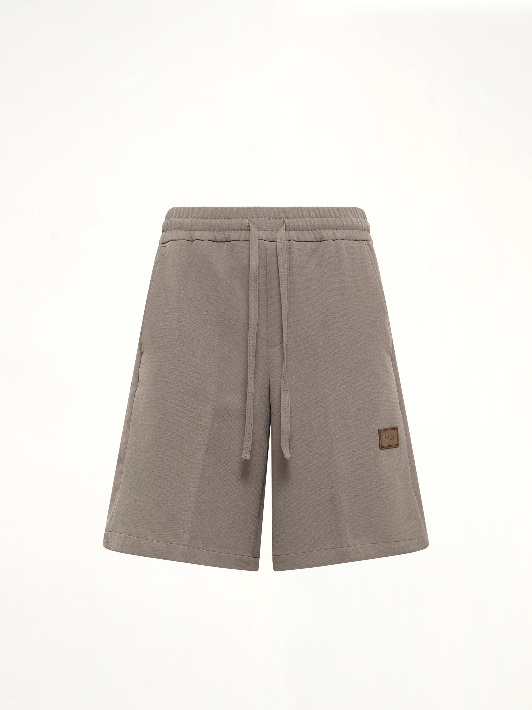 Amiri Patch Cady Track Short in Dark Sand
