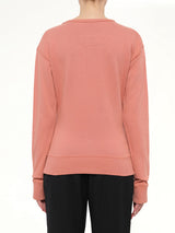 Anchor Patch Sweatshirt in Rose