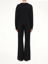 Logo Pocket Sweat in Black