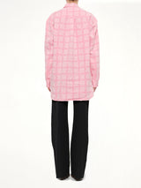 Logo Tunic Linen Shirt in Bubble