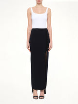 Long Skirt in Navy