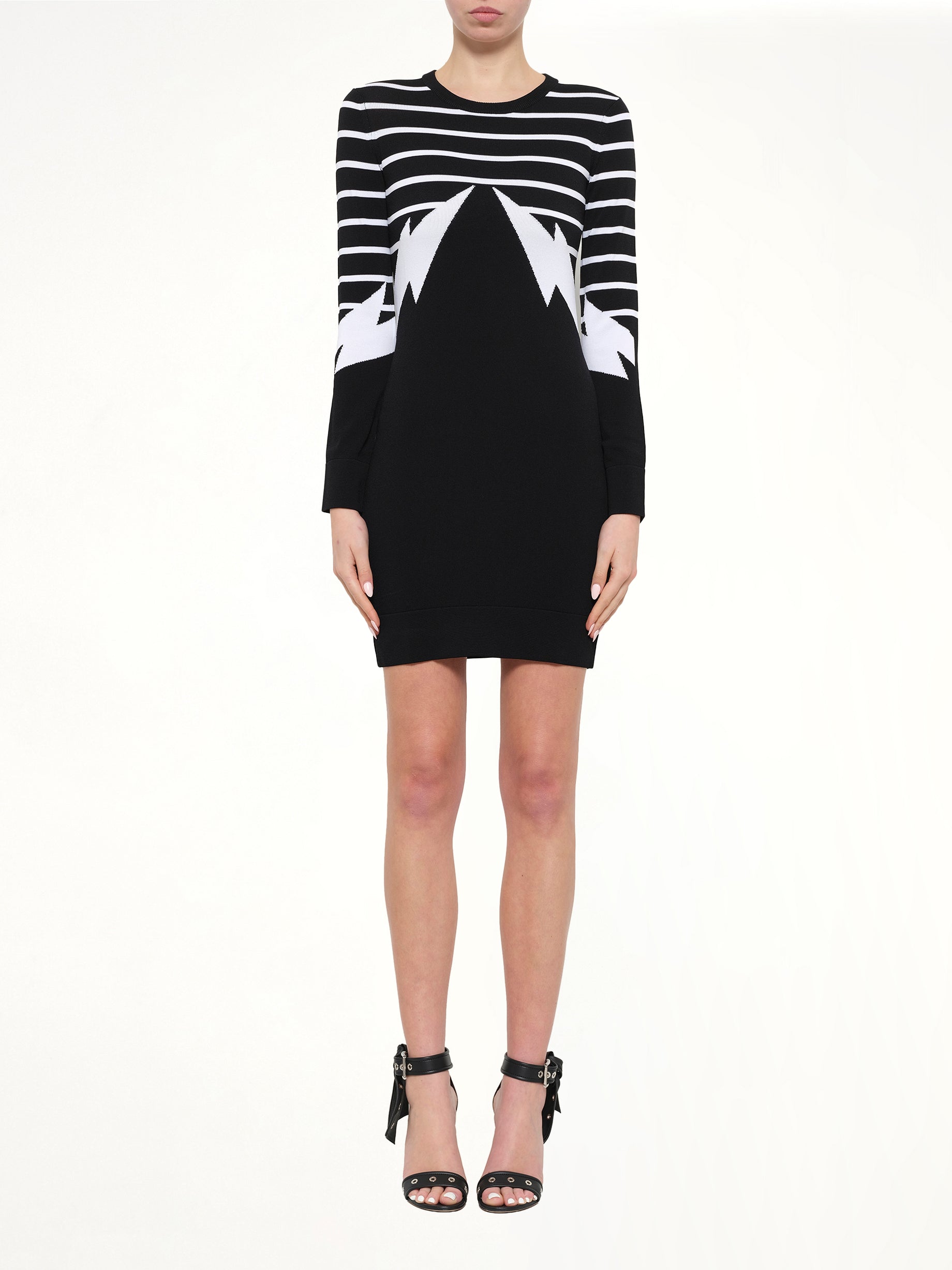 Neil Barrett Knit Dress in Black