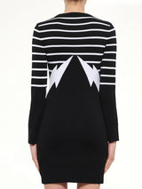 Neil Barrett Knit Dress in Black