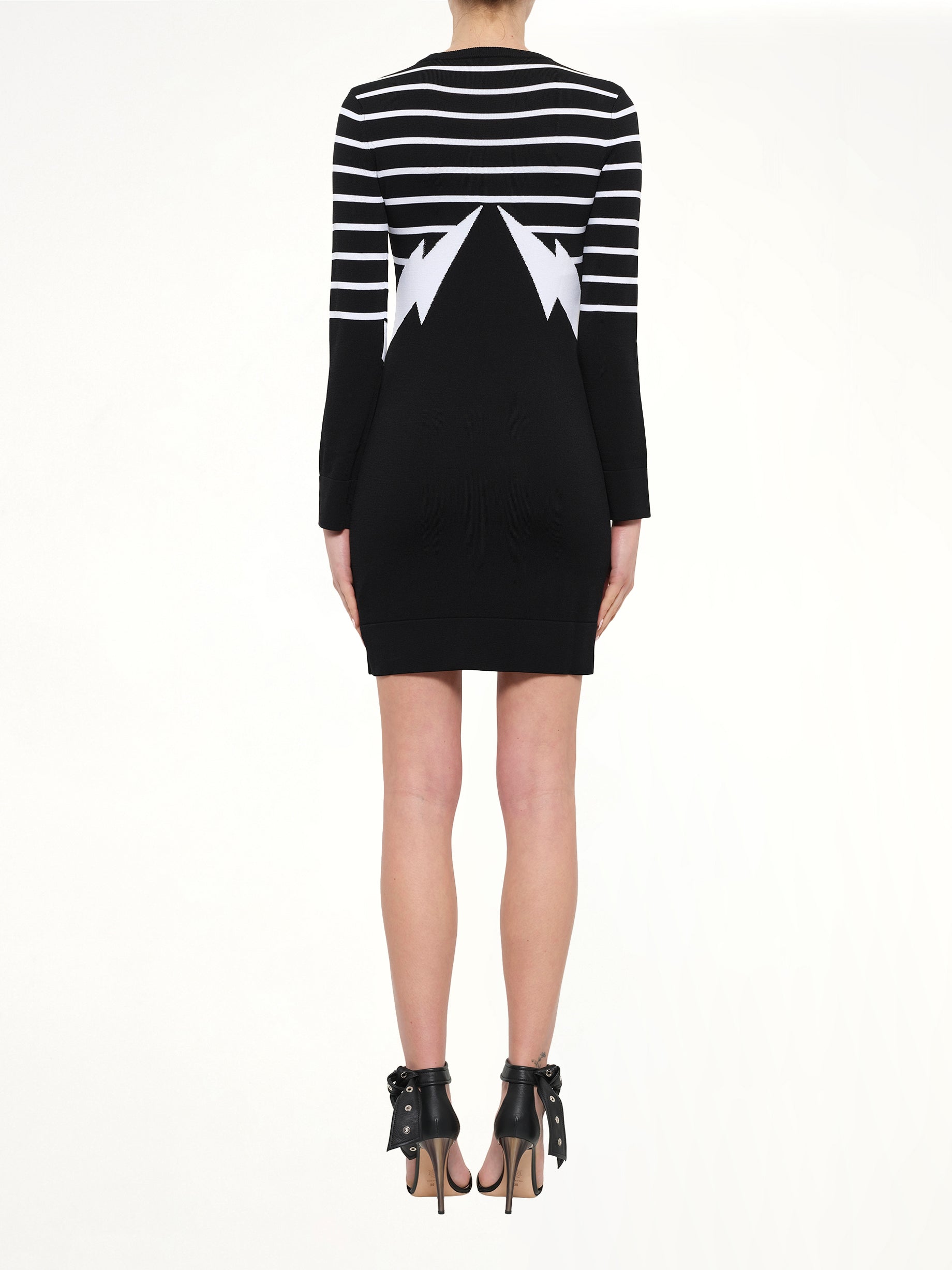 Neil Barrett Knit Dress in Black