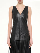 Neil Barrett Leather Jacket in Black