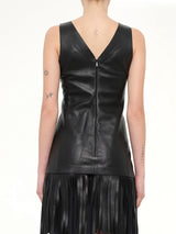 Neil Barrett Leather Jacket in Black