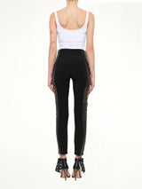 Neil Barrett Leather Pants in Black
