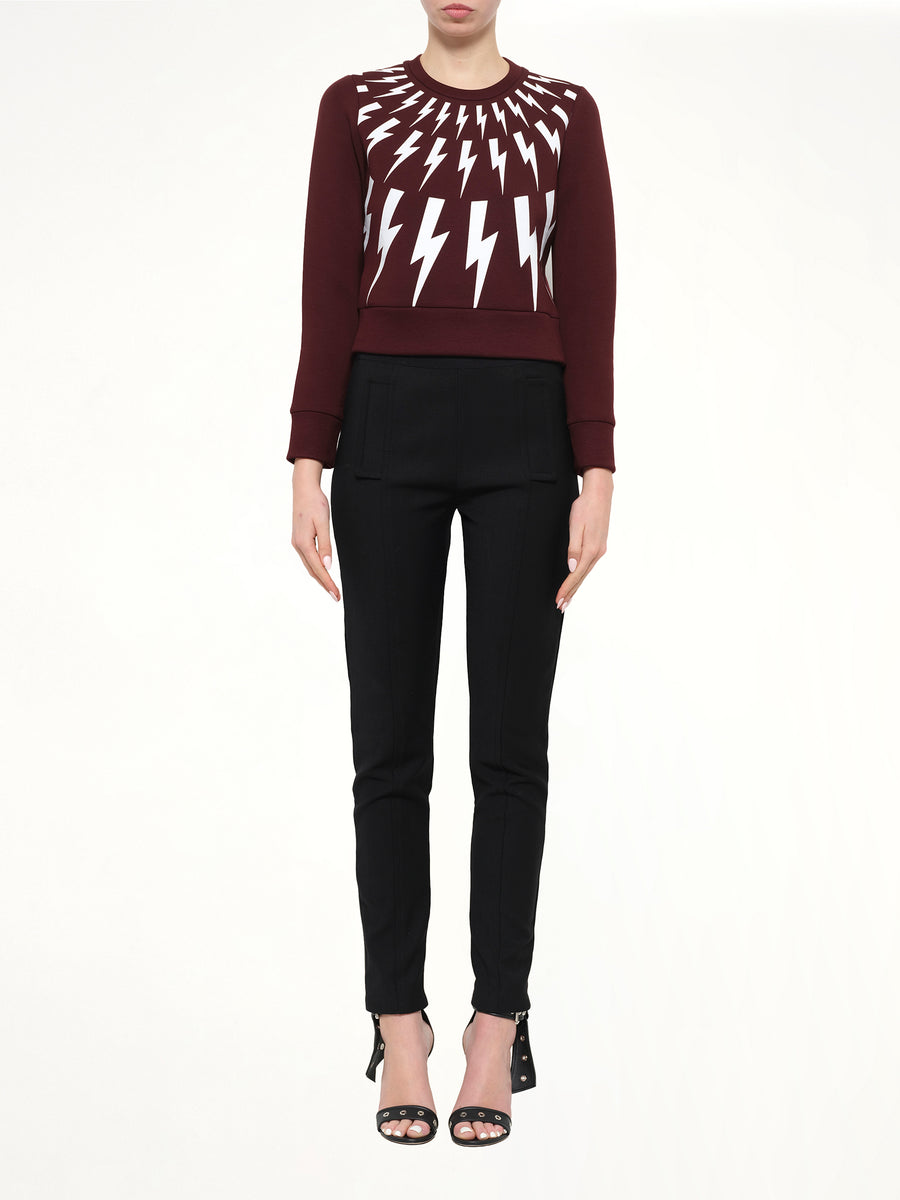 Neil Barrett Sweatshirt in Burgundy