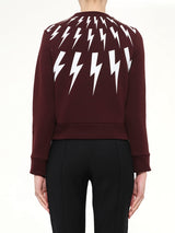 Neil Barrett Sweatshirt in Burgundy
