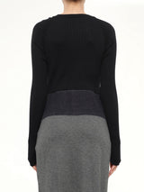 Neil Barrett Woven Dress in Black