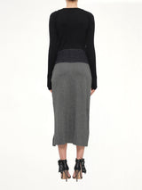 Neil Barrett Woven Dress in Black