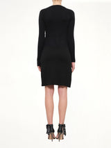 Neil Barrett Woven Dress in Black