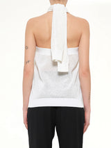 Podium L42 Twisted Top in White
