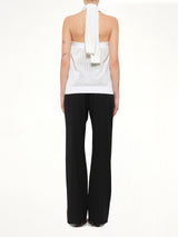Podium L42 Twisted Top in White