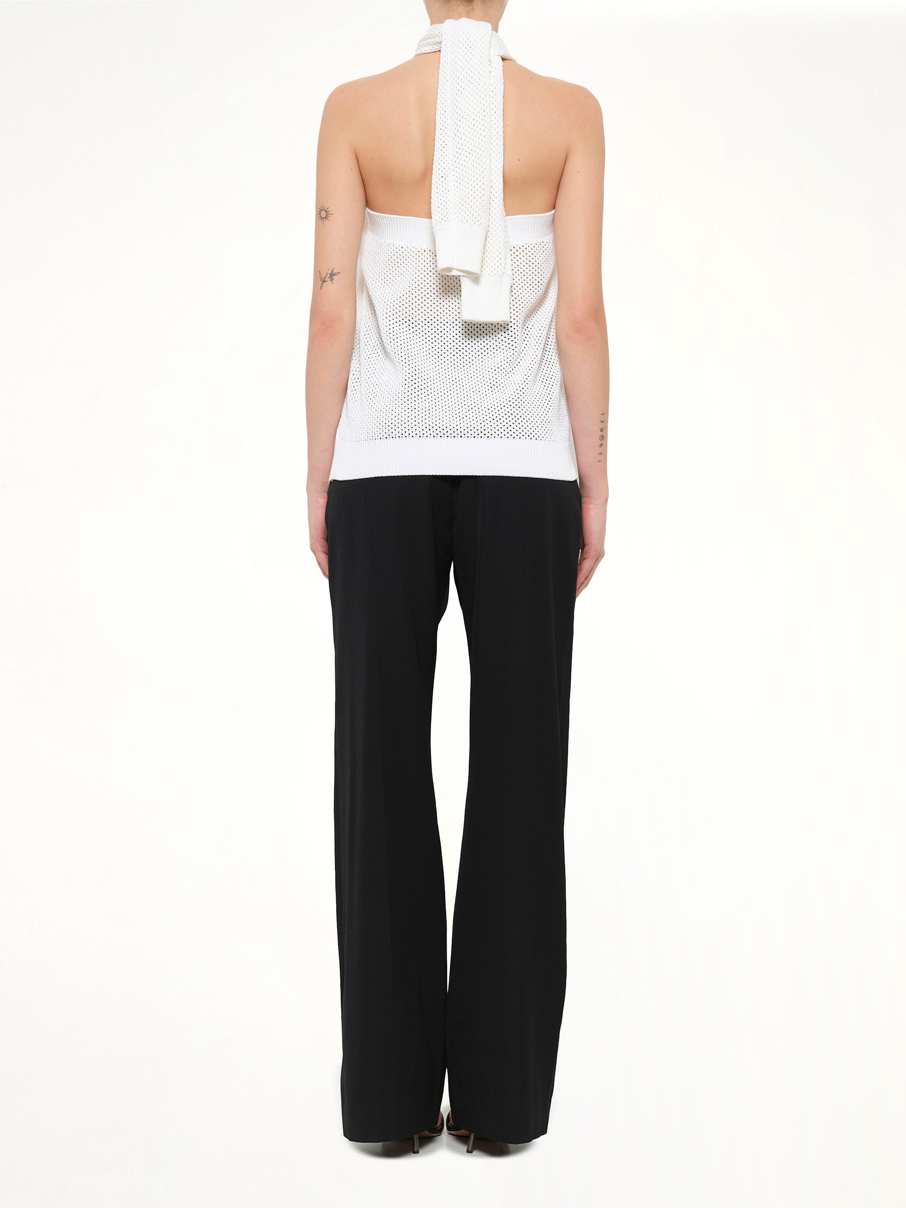 Podium L42 Twisted Top in White
