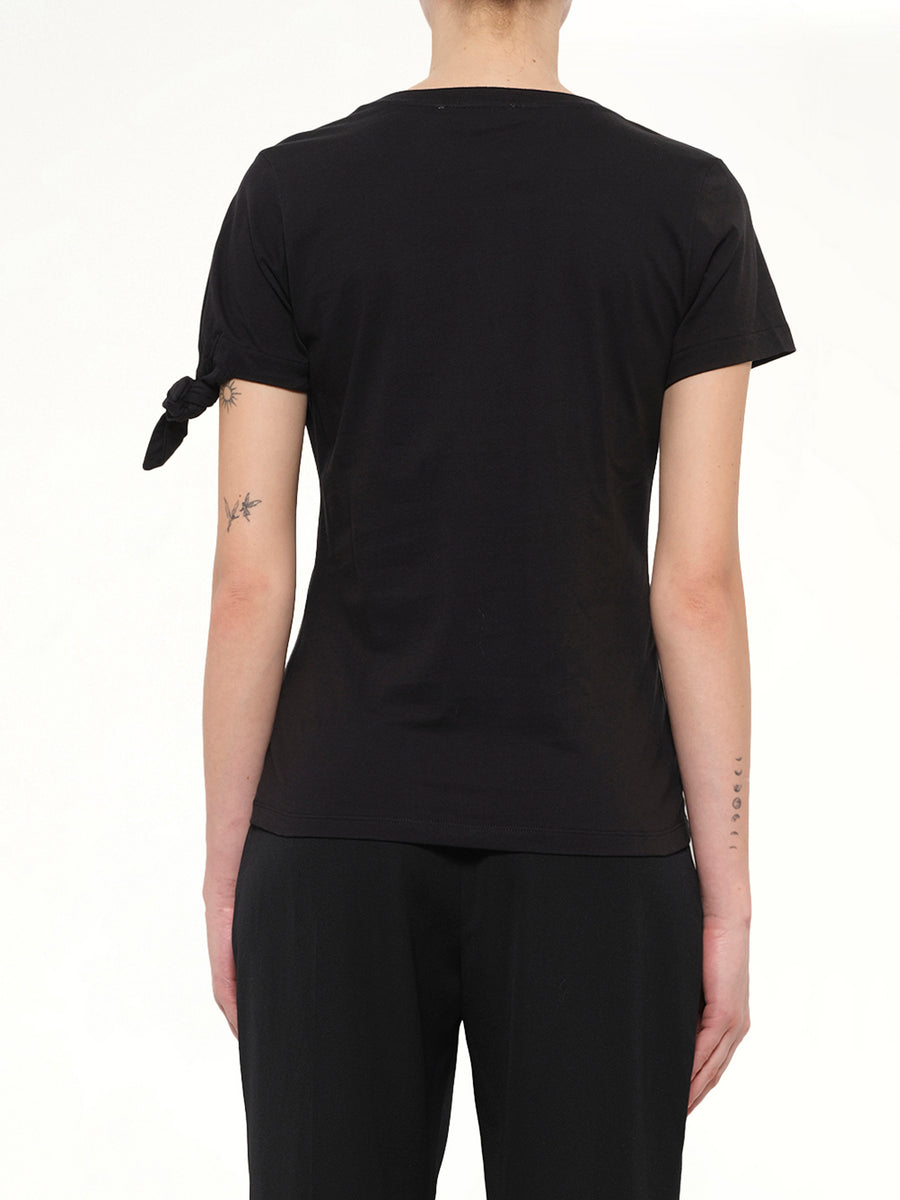 Single Knot T-Shirt in Black
