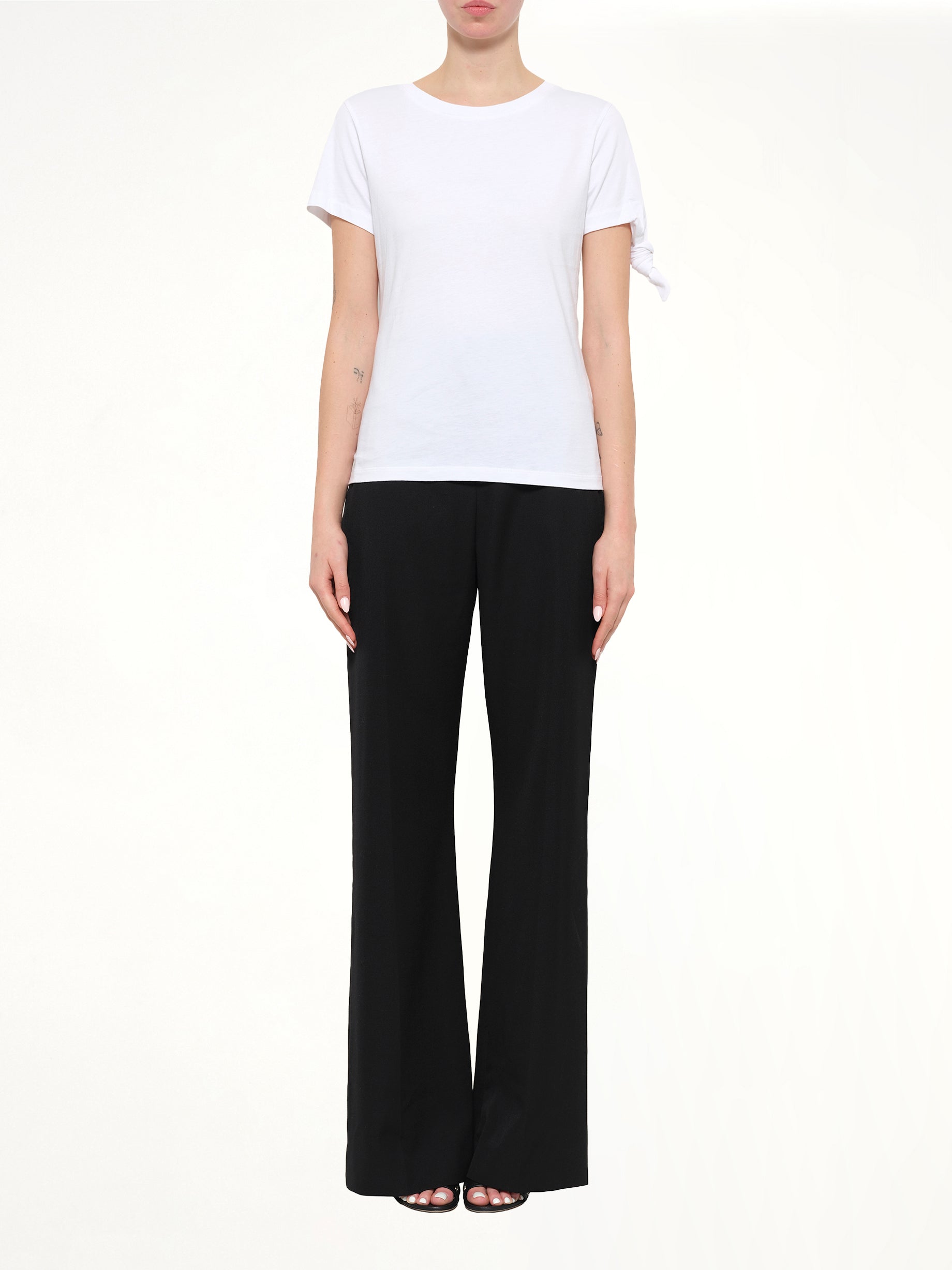 Single Knot T-Shirt in White