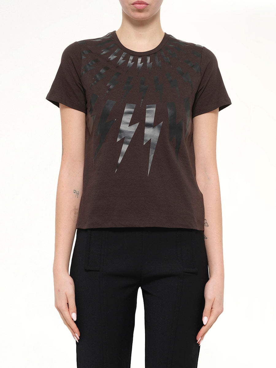 T-Shirt in Brown