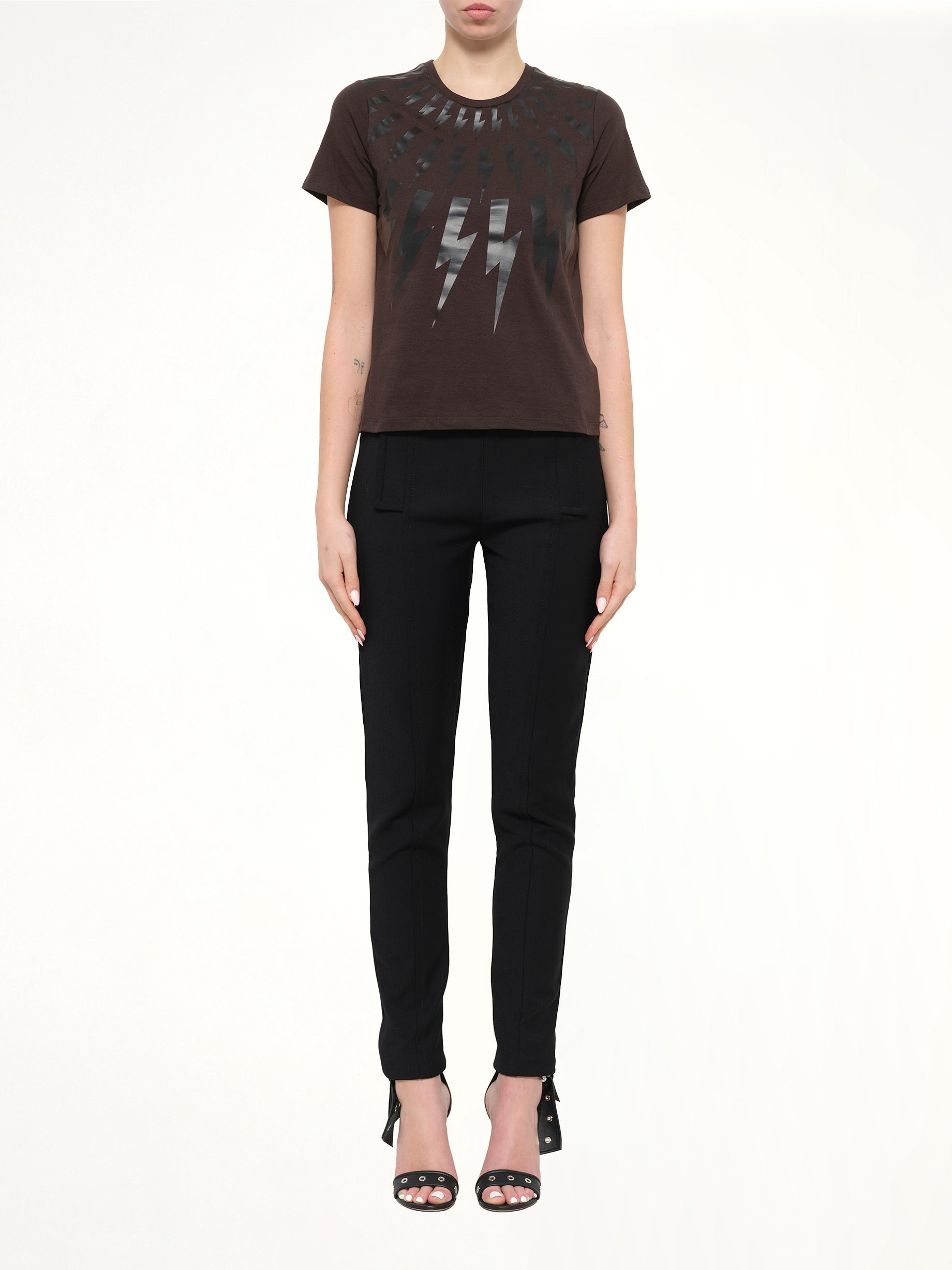 T-Shirt in Brown