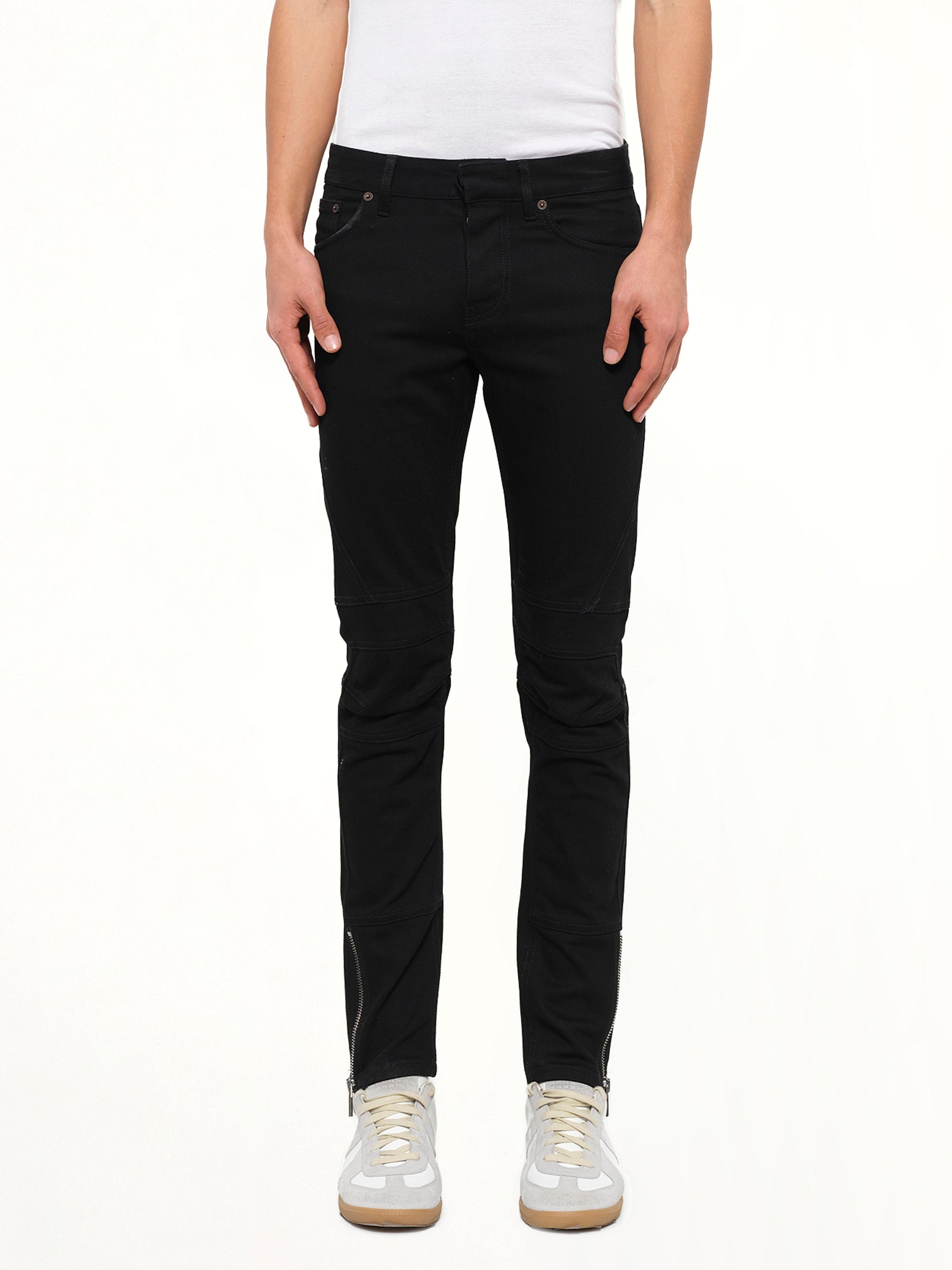 Balenciaga Biker Jeans in Black