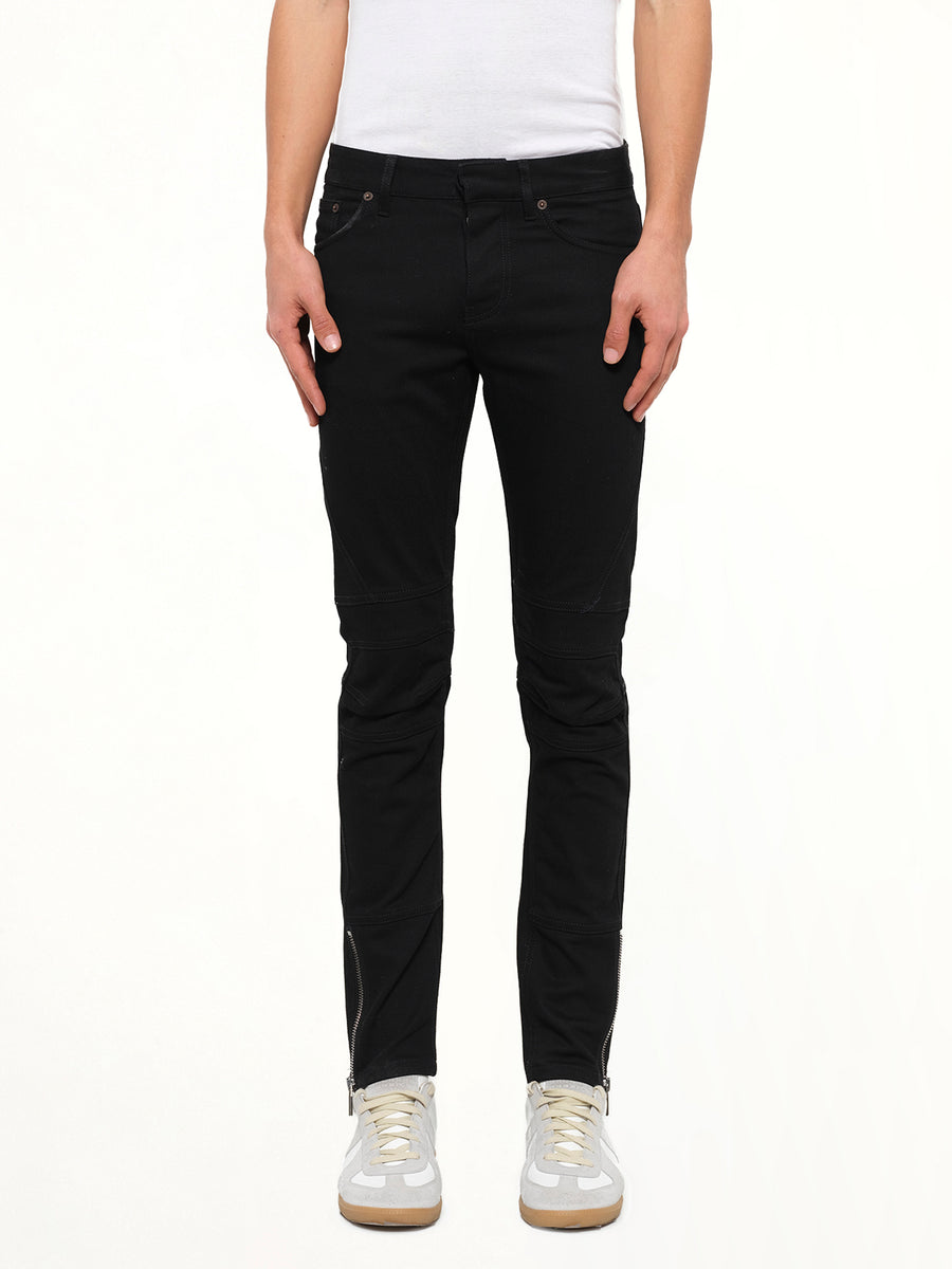Balenciaga Biker Jeans in Black