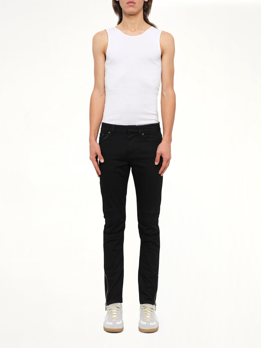 Balenciaga Biker Jeans in Black