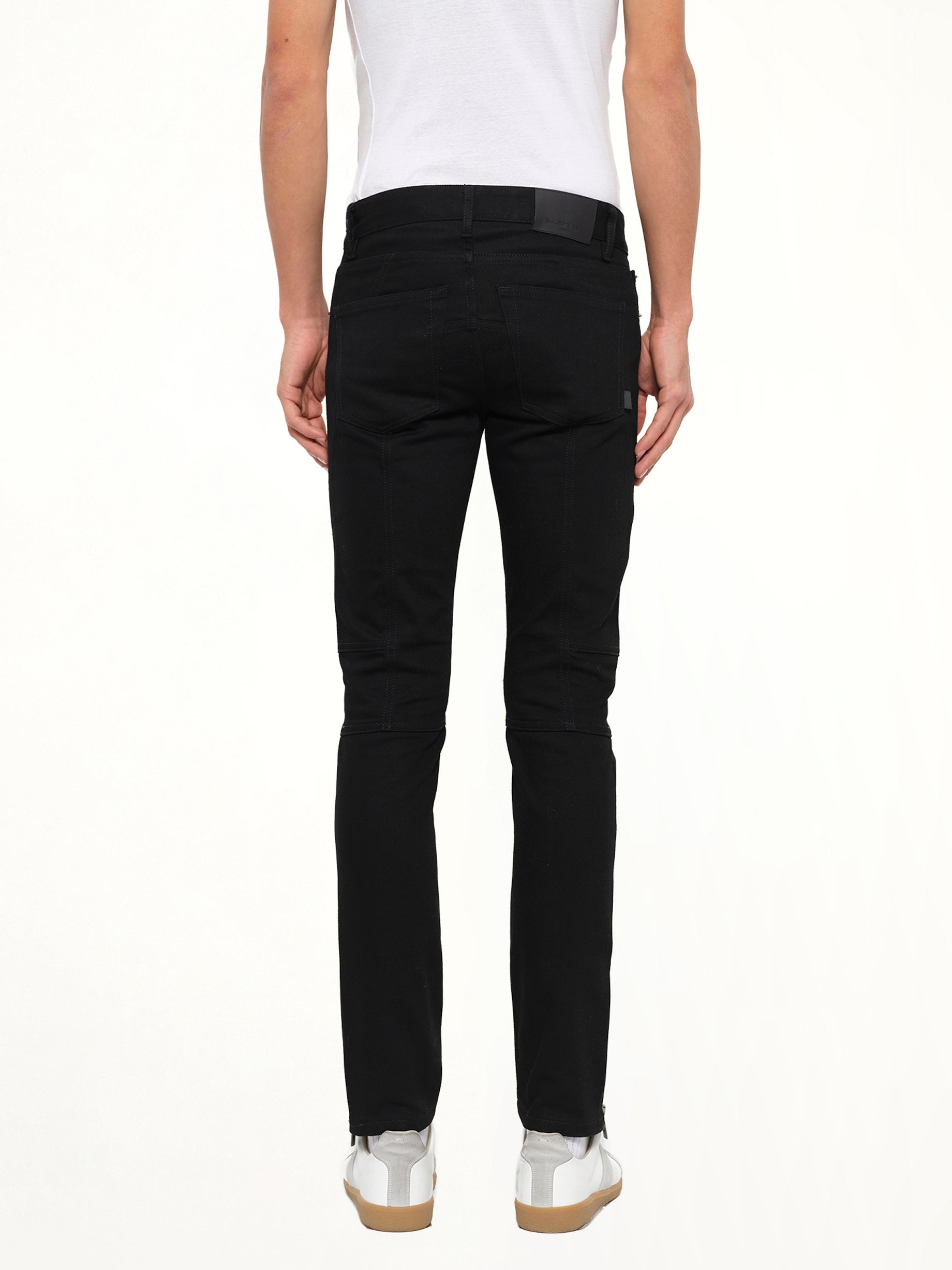 Balenciaga Biker Jeans in Black