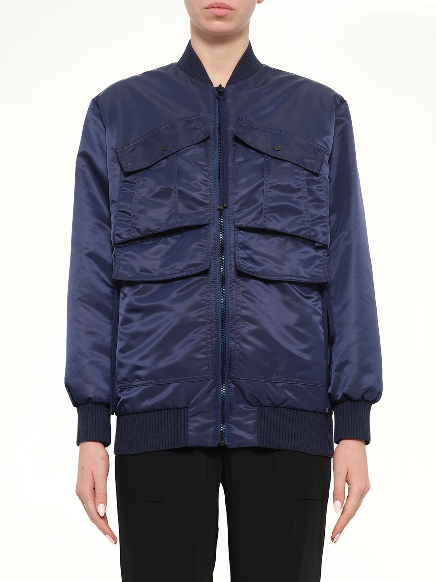 Bomber Jacket in Blue