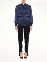 Bomber Jacket in Blue