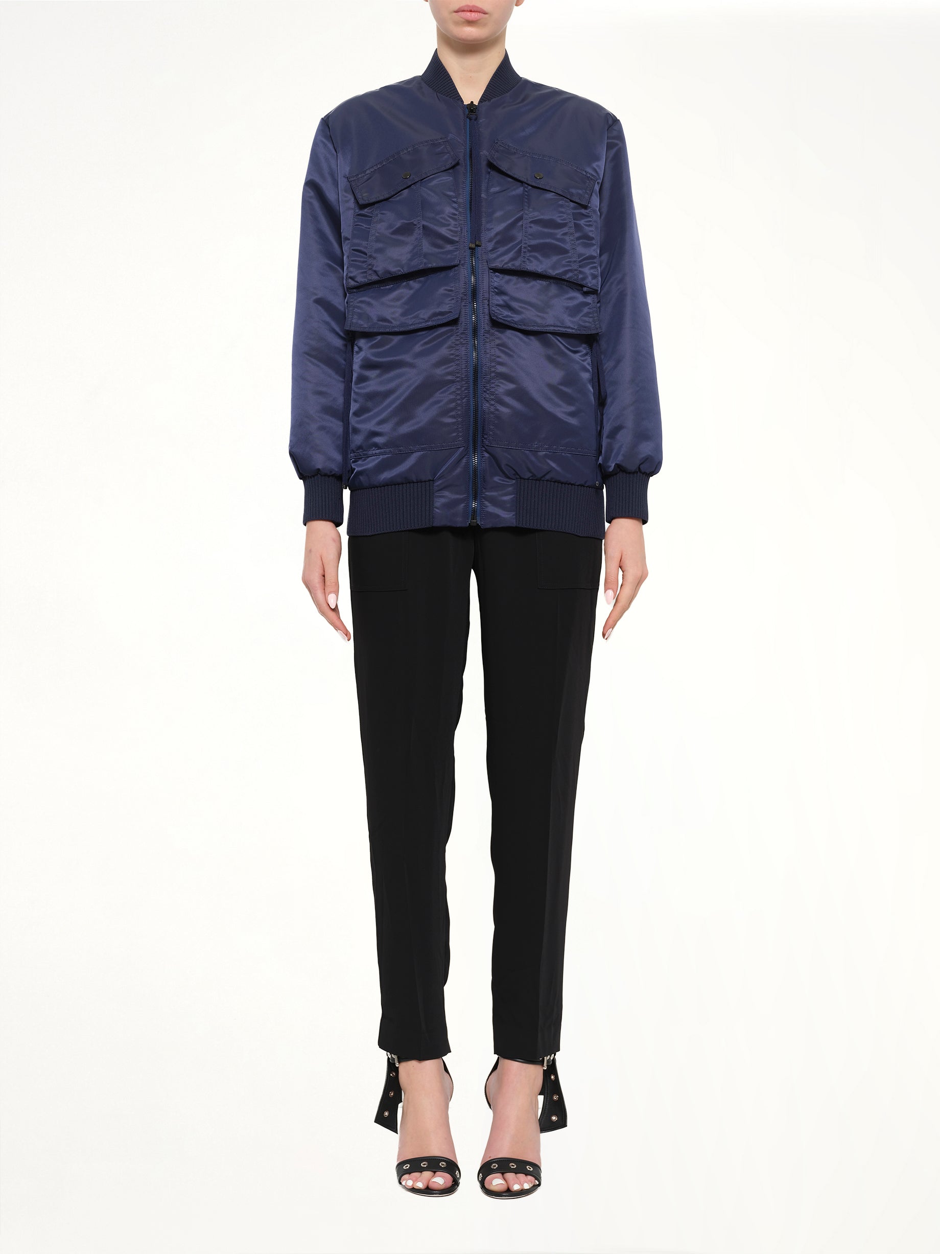 Bomber Jacket in Blue