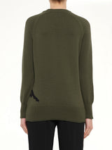 Crew Neck in Khaki