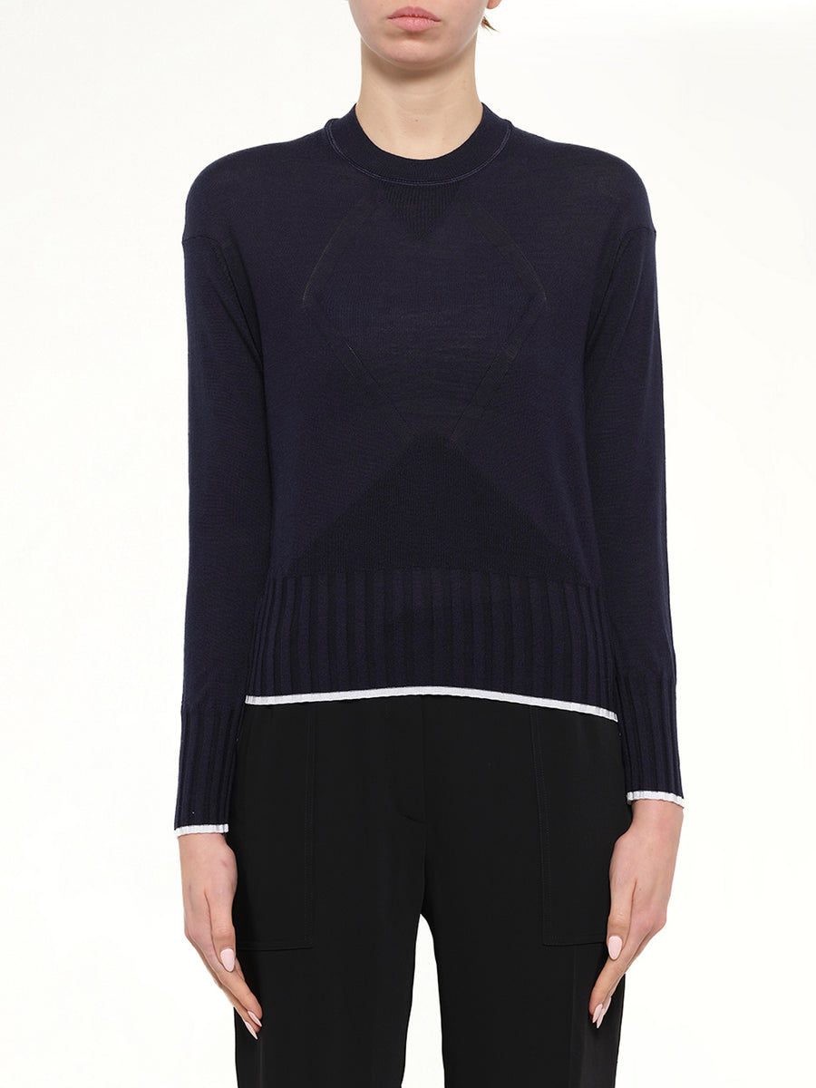 Crew Neck in Midnight