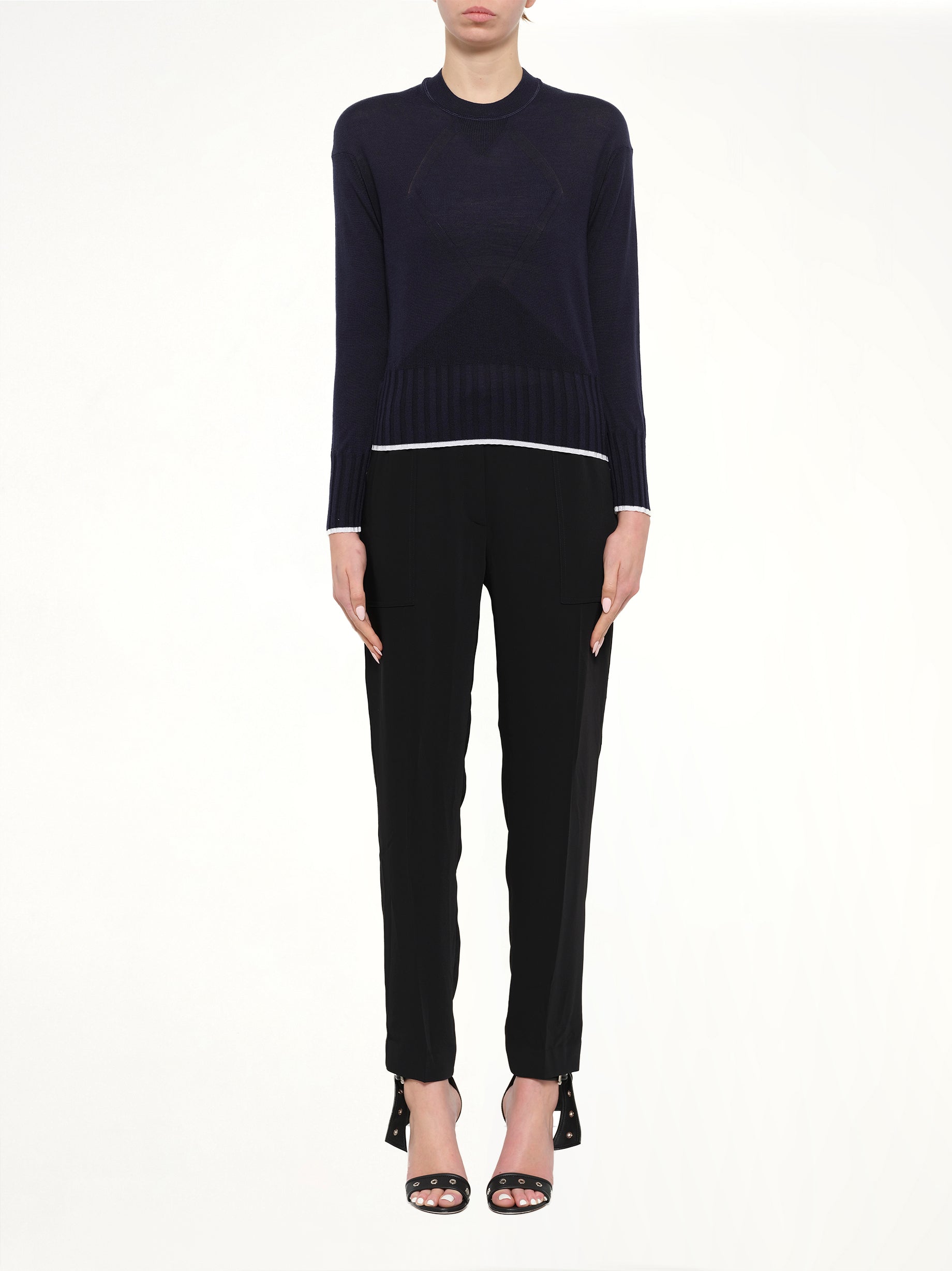 Crew Neck in Midnight