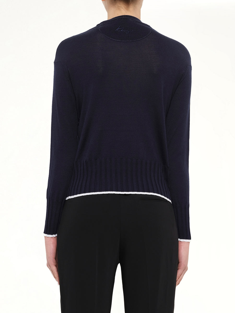 Crew Neck in Midnight