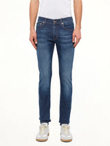 Fitted Jeans in Indigo