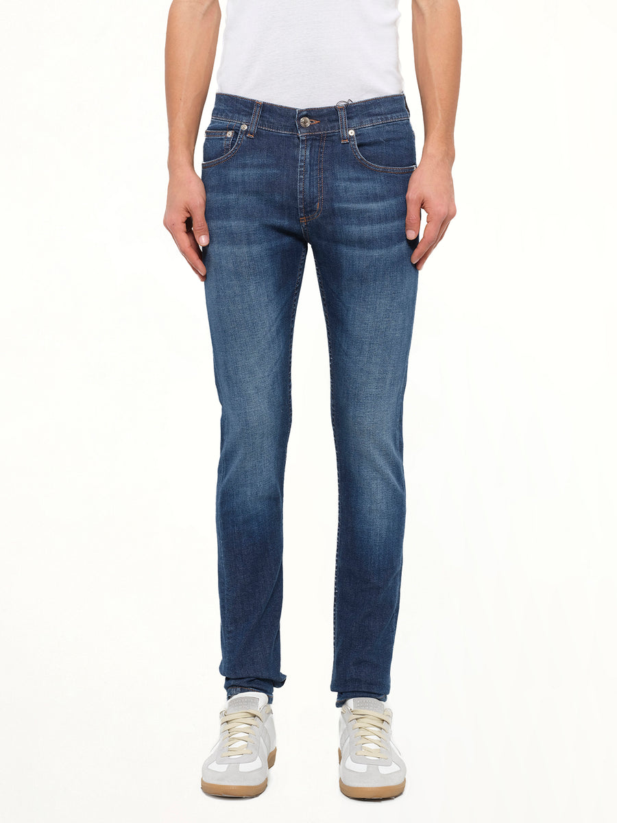 Fitted Jeans in Indigo