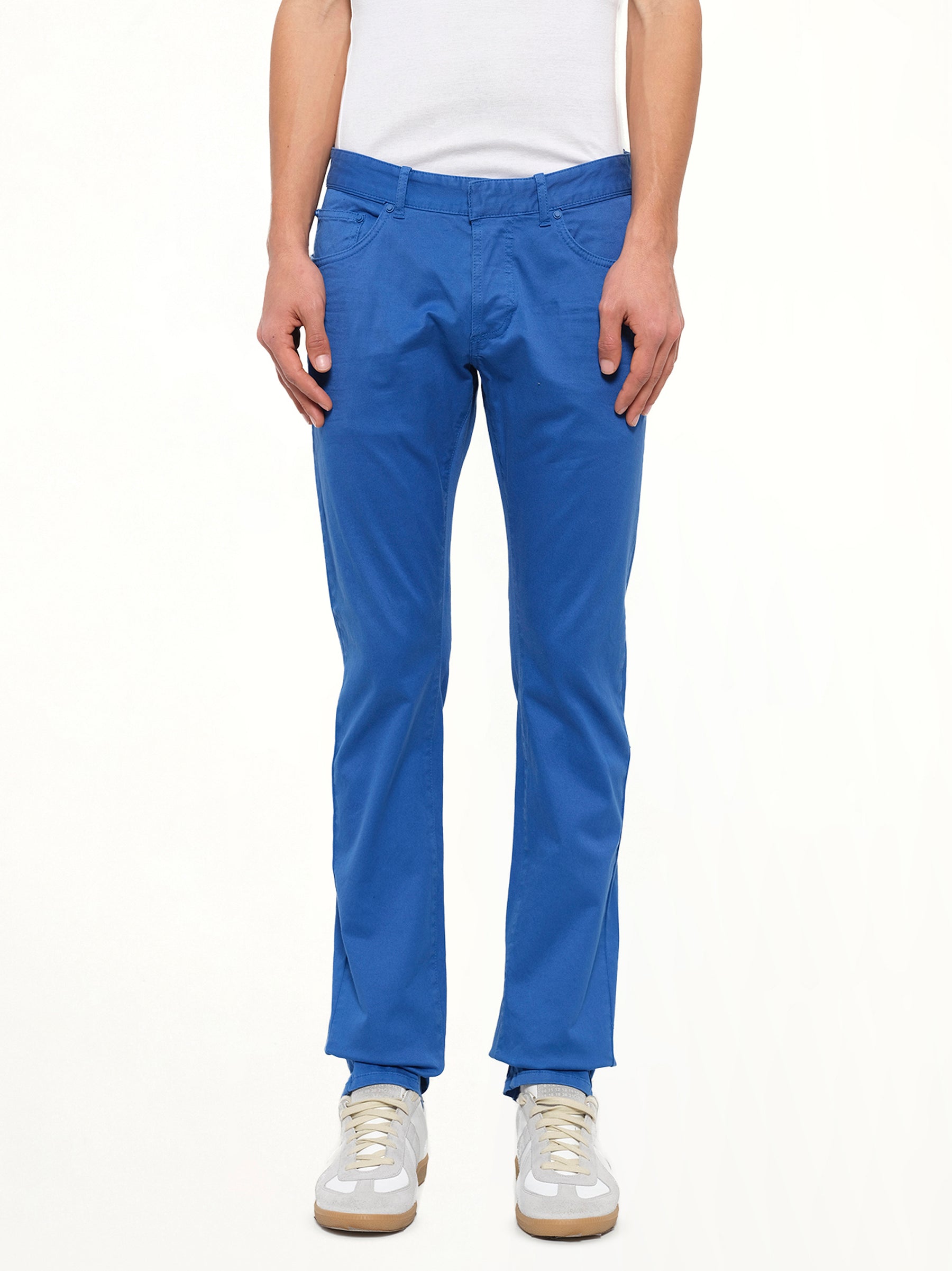 Gabardine Pants in Blue
