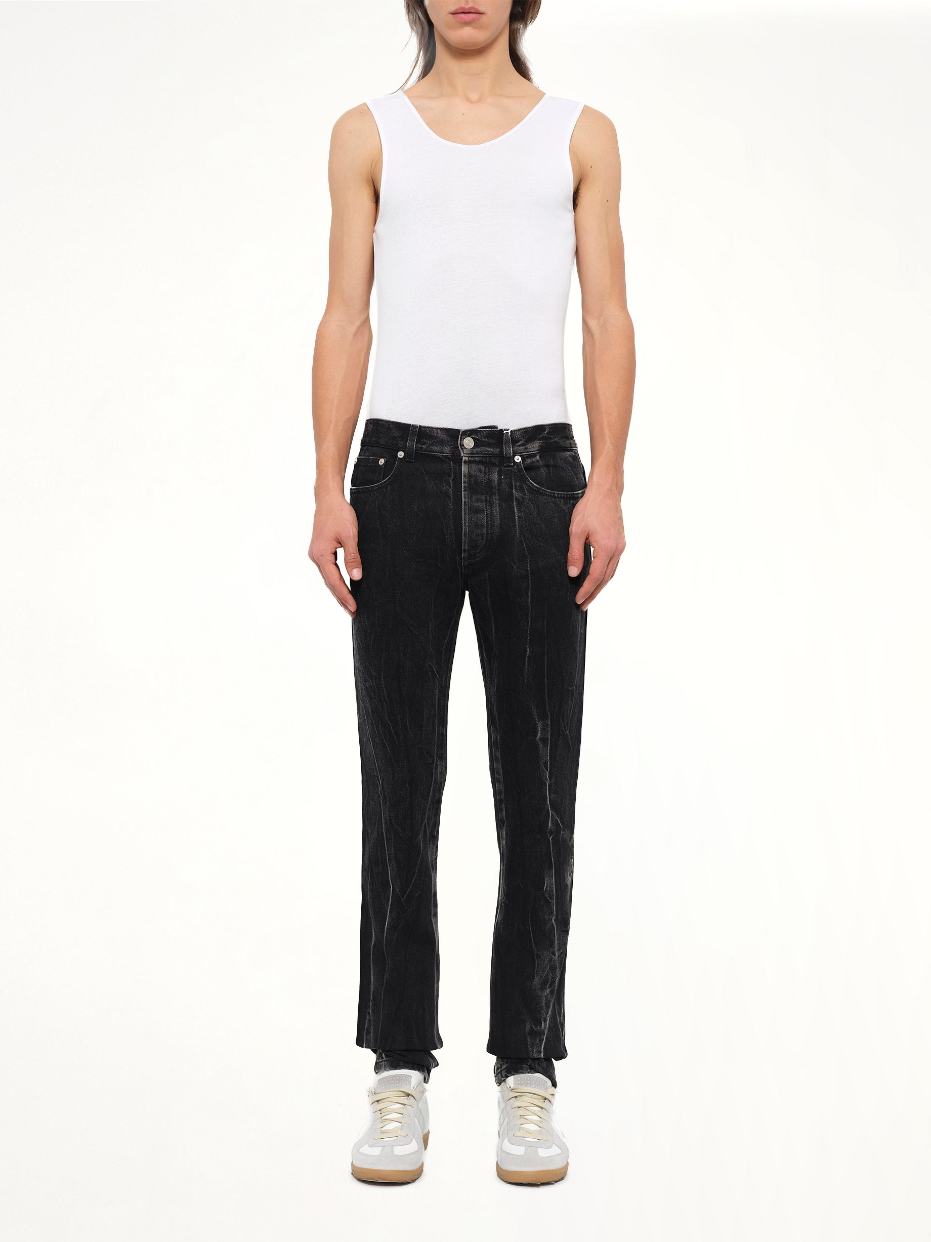 Givenchy Denim Pant in Black/Grey