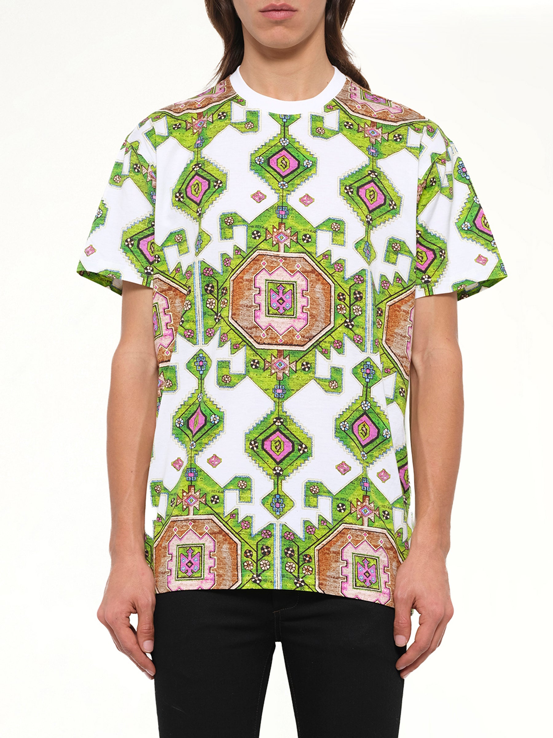Givenchy T-Shirt in White/Green