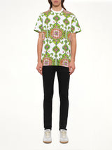 Givenchy T-Shirt in White/Green