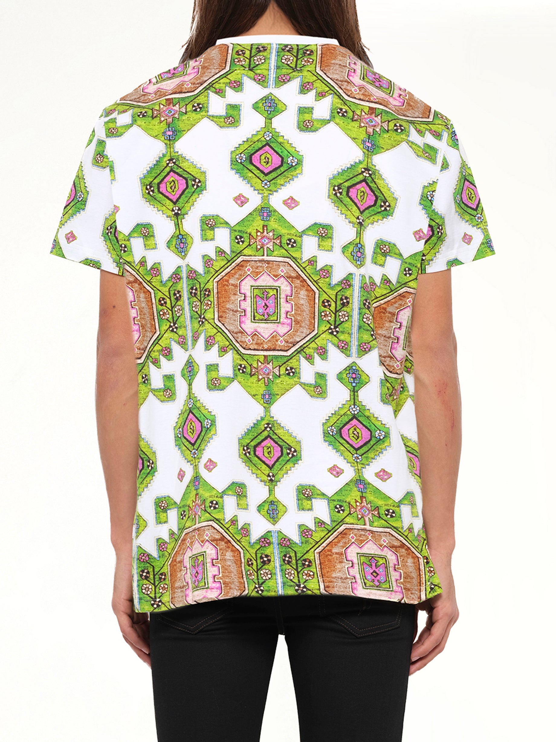 Givenchy T-Shirt in White/Green