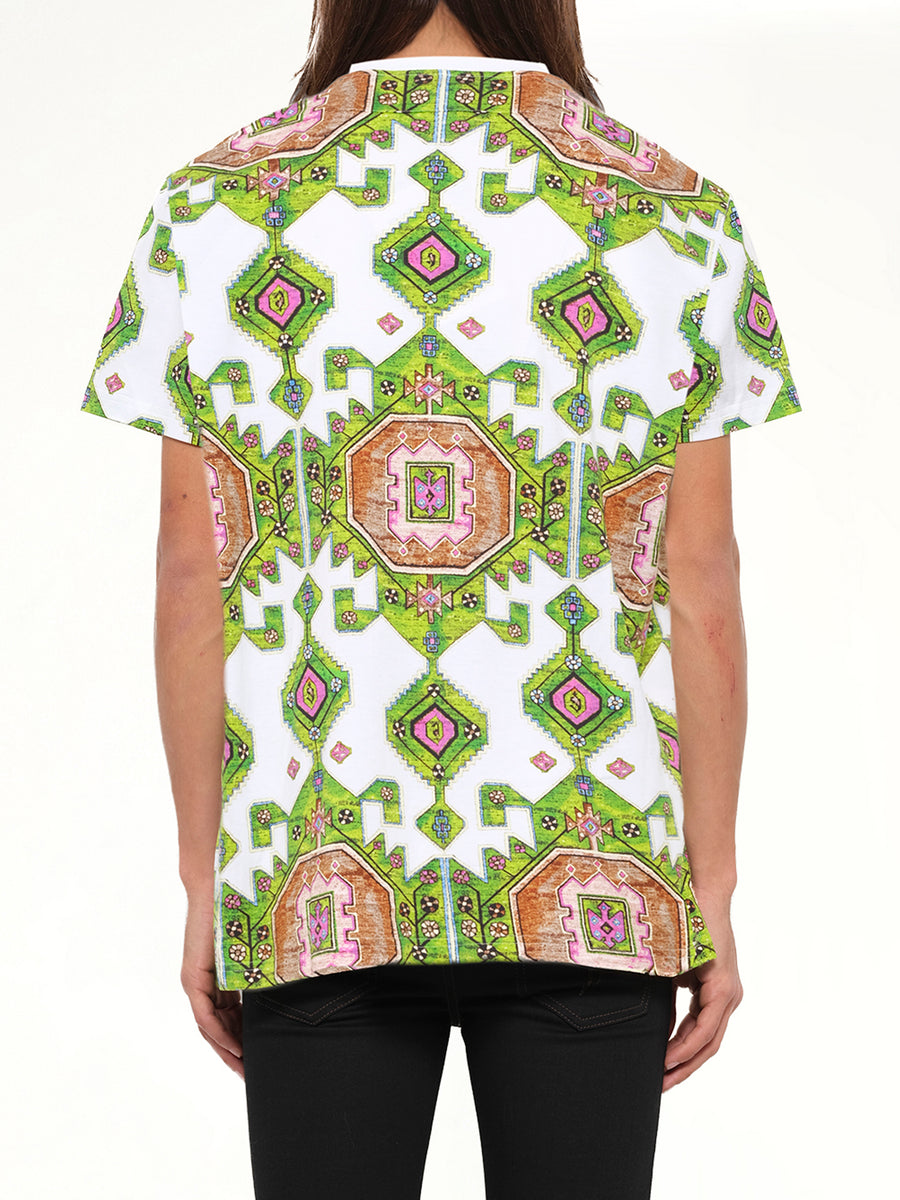 Givenchy T-Shirt in White/Green